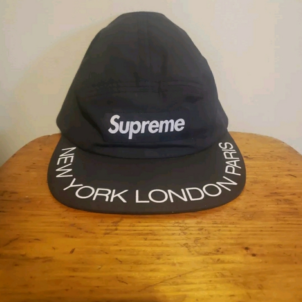SS2018 Supreme Newyork 5 Panel Hat